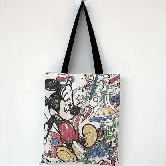 Disney Handbags - Disney’s Mickey Mouse Canvas Tote Bag